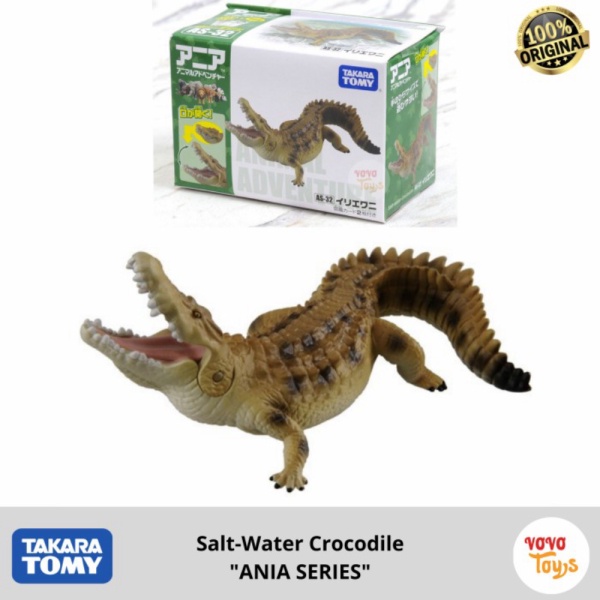 Unik Tomica Ania AS-32 Salt Water Crocodile Berkualitas