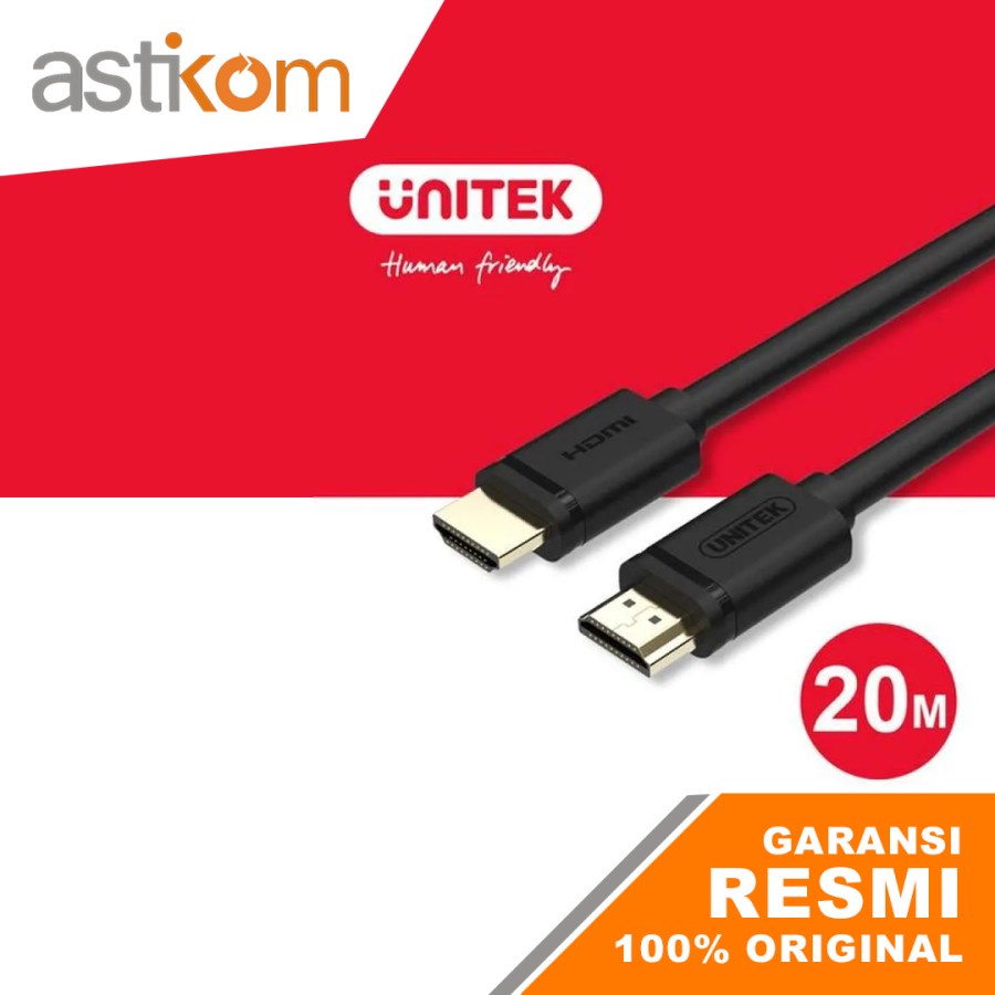 Kabel HDMI Unitek 1.4 20m YC144M