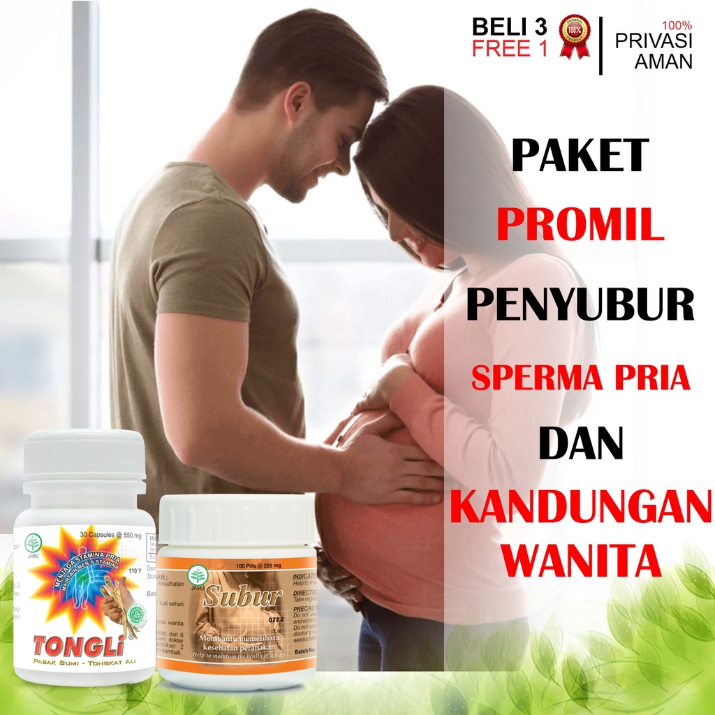 PAKET PROMIL Obat Herbal penyubur kandungan | Pelancar Haid Alami | Obat Cepat Mempunyai Keturunan |
