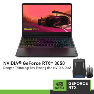 Lenovo Ideapad Gaming 3 GeForce RTX™ 3050 - Ryzen 7 5800H 16GB RAM 512GB SSD 165 Hz 100% SRGB
