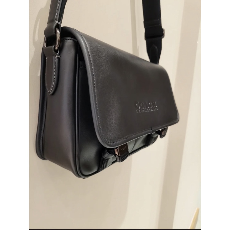 [Instant/Same Day]29cm  COACH 9157 New Men's Bag LEAGUE Messenger Bag One shoulder messenger bag messenger bag   ycb