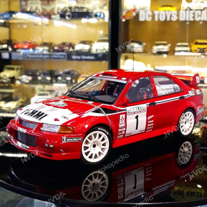 1/18 Mitsubishi Lancer Evo 6.5 Rally Tommi Makkinen Autoart NUSEL