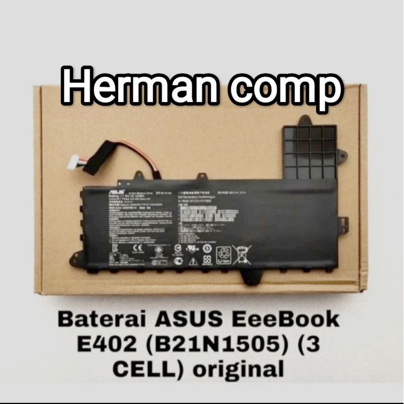 Original Baterai Asus VivoBook E402 E402M E402S E402W E402WA E402Y L402MA Series