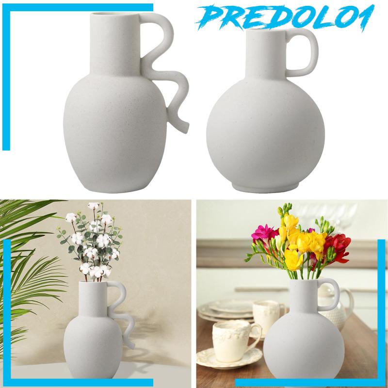 Predolo1 Vas Bunga Bahan Keramik Untuk Dekorasi Rumah
