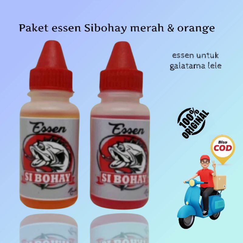 Paket Essen Si Bohay Merah dan orange Sepasang