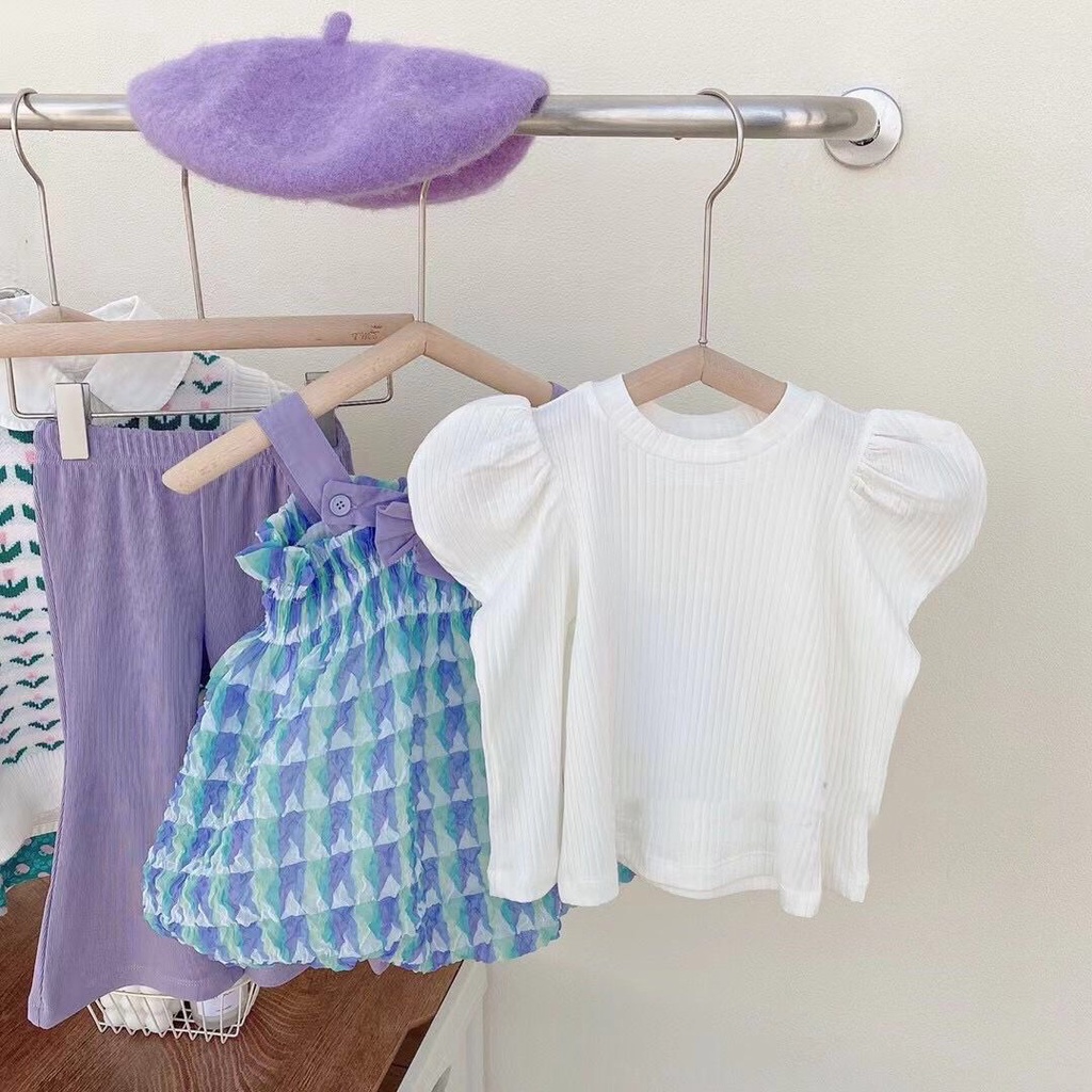 (LOLI-JKT) BS-353 STELAN ANAK 3N1 UNGU JUMPSUIT OVERAL SIZE 100-140