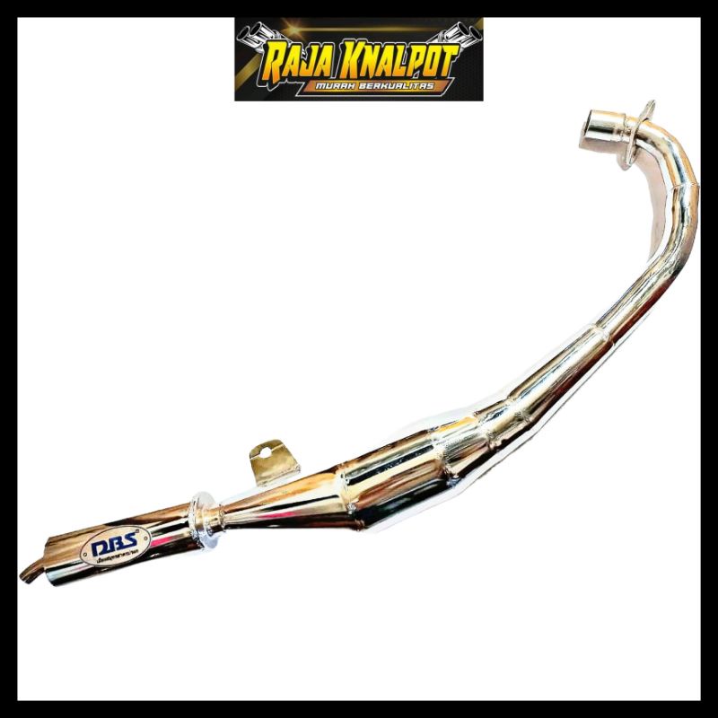 KNALPOT SATRIA 2 TAK SATRIA HIU SATRIA LUMBA DBS FULL CHROM