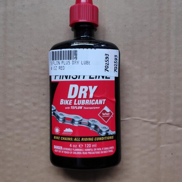 Finish Line Teflon Plus Dry Lube 120 ml. Pelumas Rantai Finish Line