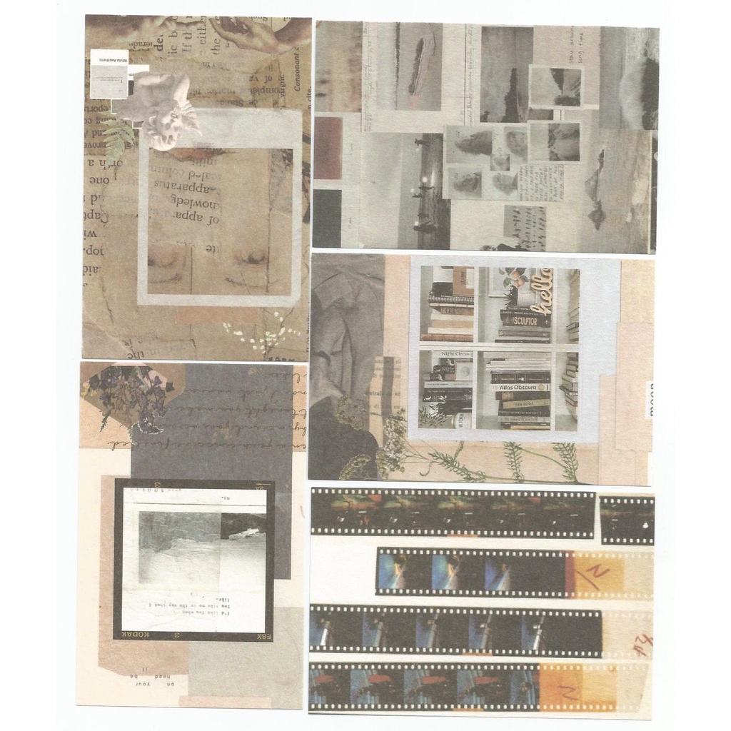 

Kertas dekorasi motif fotografi untuk jurnal, diary, scrapp book