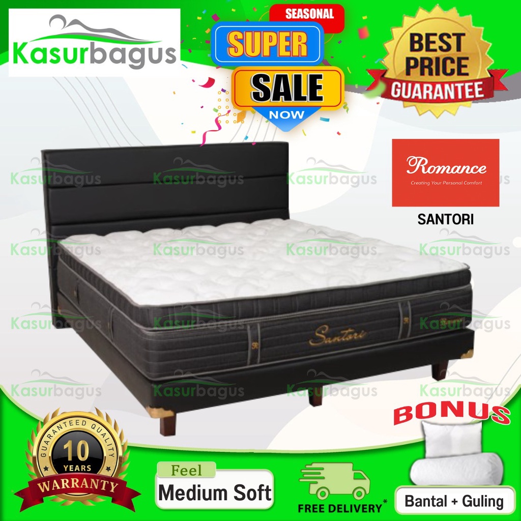 Romance Kasur Springbed Santori - Full Set 120x200