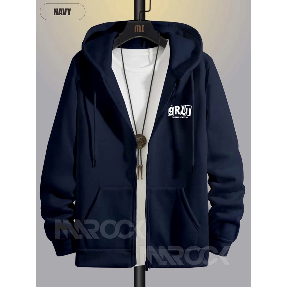 Sweater Hoodie Zipper - Sweater Hoodie Pria GRLT