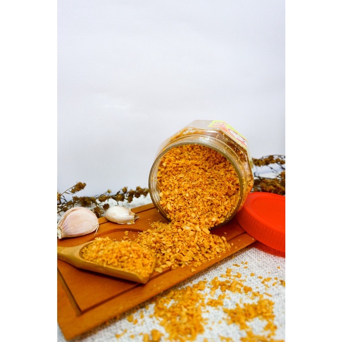 

Bawang putih goreng Jojo Cincang 250 Gr First hand
