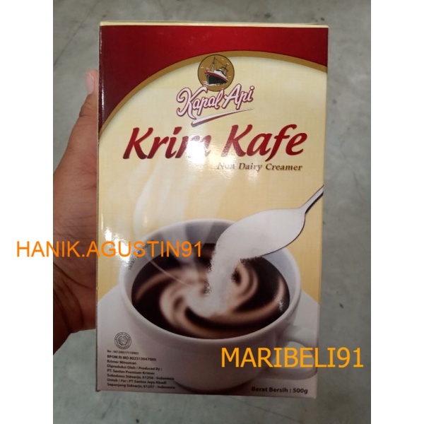 

Kapal Api Krim Kafe 500gram MB91