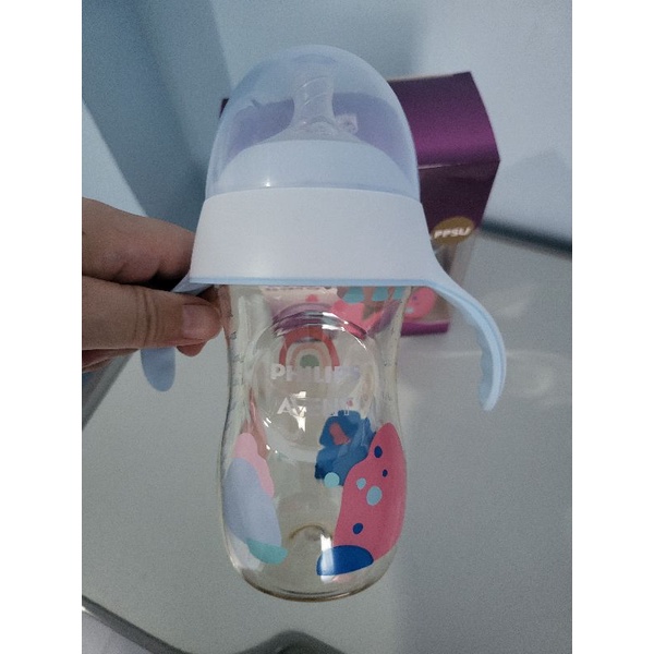 Philips Avent Natural PPSU Bottle / Botol Susu Avent PPSU 125ml 260ml / Handle Avent PPSU Aksesoris Botol Avent PPSU / Nipple Avent PPSU Newborn 3m+ 6m+