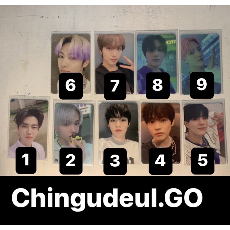 (READY) PC OFFICIAL NCT || JAEMIN KOKO, JISUNG KATAKAN PUTUS, CHENLE FCMM VOL 1, CHENLE DREAMING LUG