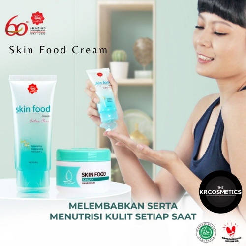 VIVA Skin Food Cream Krem pelembab anti kulit kering dan pecah-pecah 22 GR 30 GR 50 GR