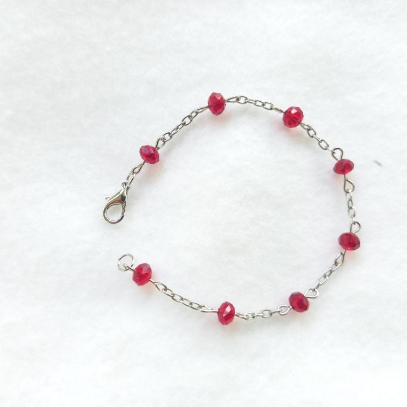 gelang Korea/ gelang kristal/gelang wanita/ aksesoris