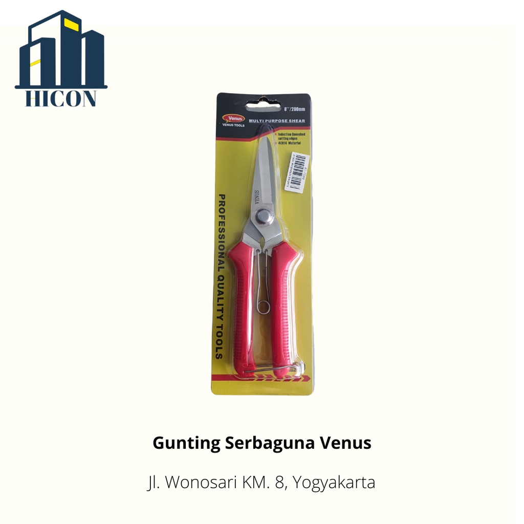 

Gunting Serbaguna Venus / Gunting Kain Kertas Seng