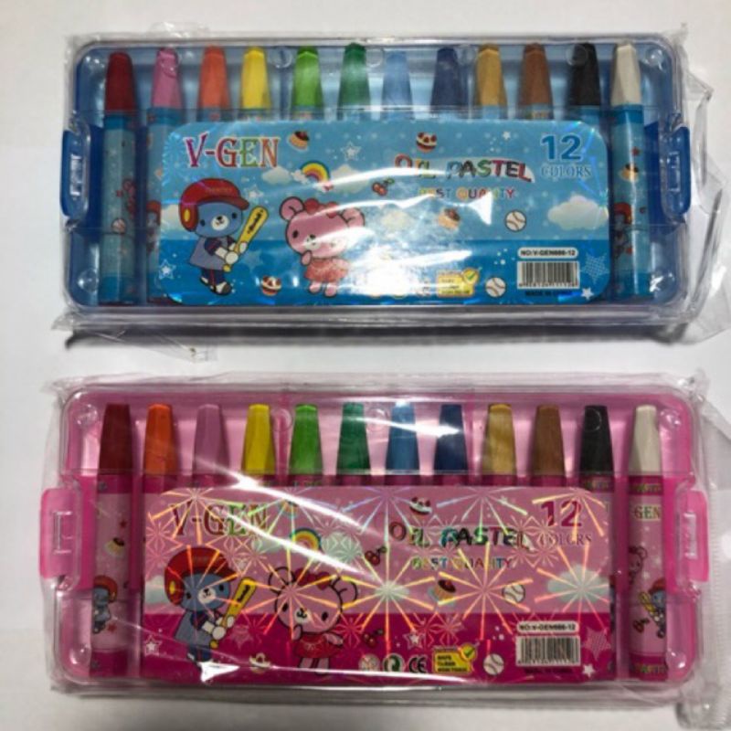 

ZUNEASHOP - CRAYON / OIL POSTEL MINI 12 WARNA TERMURAH / PENSIL CAT