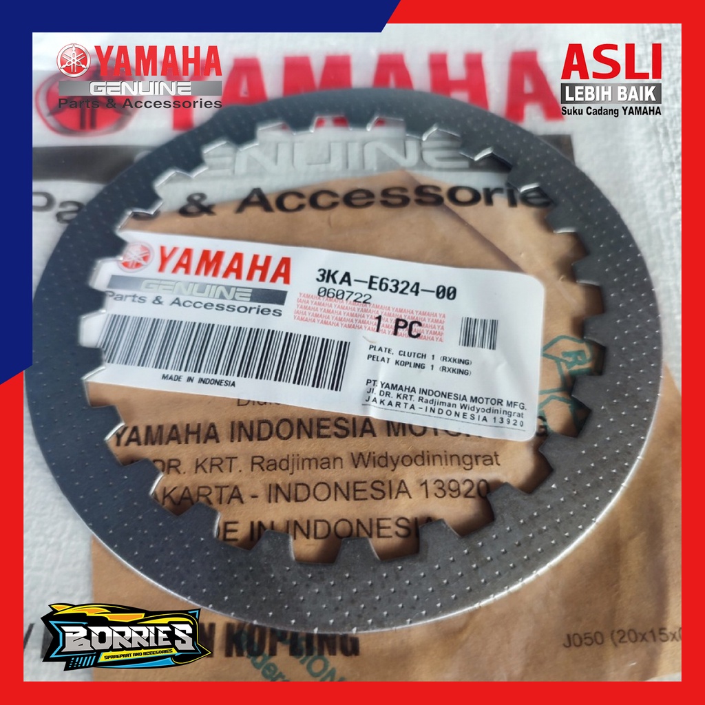 Plat Kopling Besi Gesek RXK RX KING RXKING 3KA-E6324-00 Original Yamaha