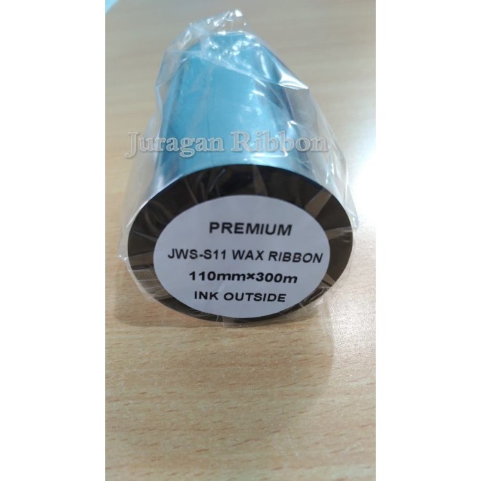 Barcode Carbon Ribbon Barcode Ukuran 110 X 300 Meter ( Premium ) S11