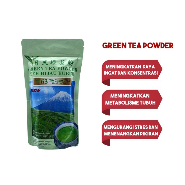 

TERMURAH Teh 63 Green Tea Powder /KOPI RUBE/KOPI SLB/KOPI KAPAL API/KOPI RUBE ORIGINAL/KOPI BUBUK