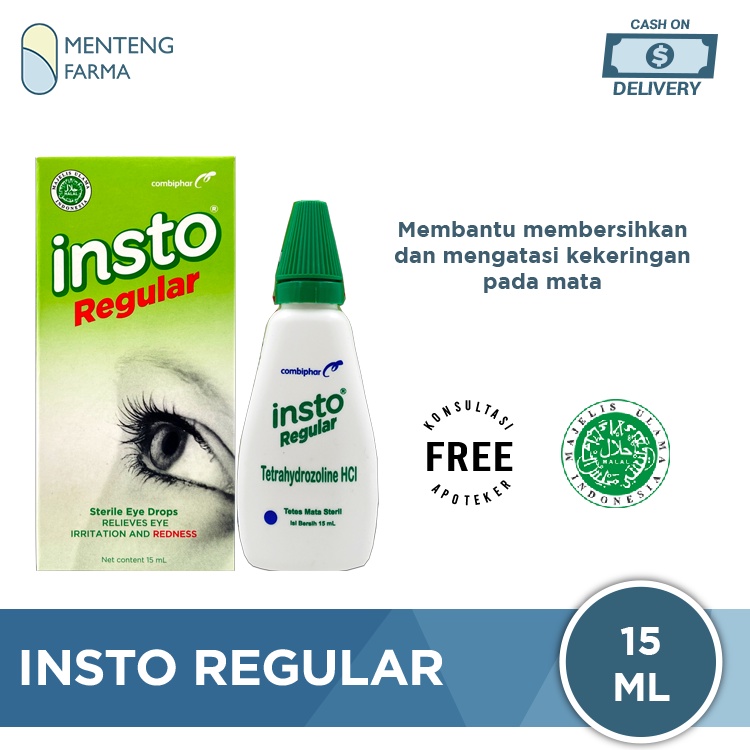 Insto Regular 15 ml - Obat Tetes Mata