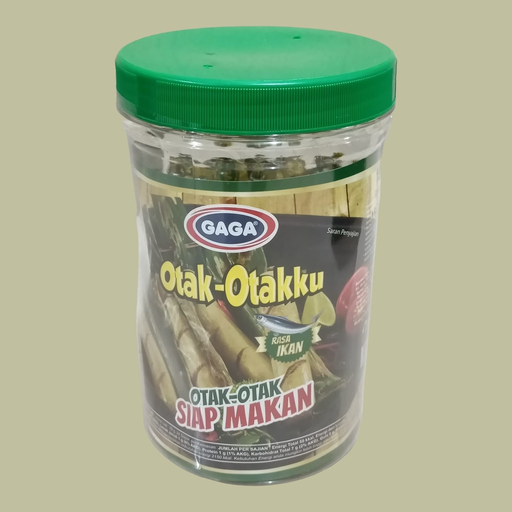 

GAGA Otak Otakku Sosis Ikan Siap Makan [24 sosis/toples]