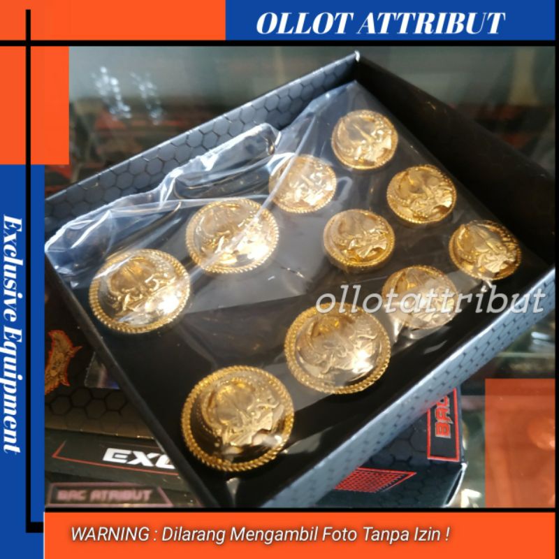 KANCING PDU POLHUT | KANCING PDU LOGO POLHUT