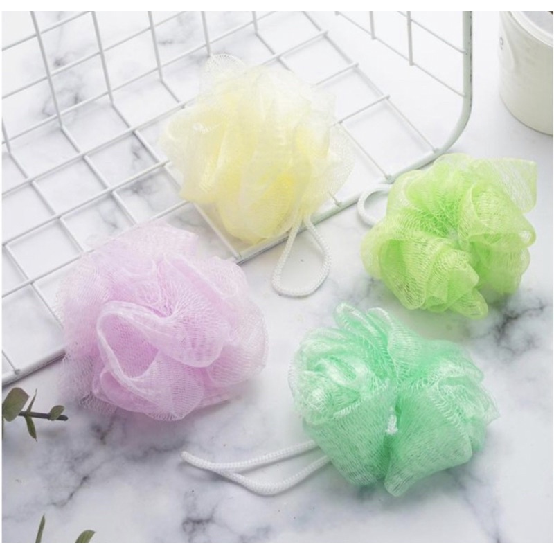 Shower Puf Mini -Spons jaring Untuk Mandi - Spons Jaring - shower puff mini