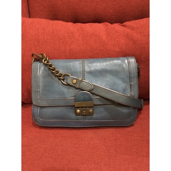 SOLD - fossil VRI navy