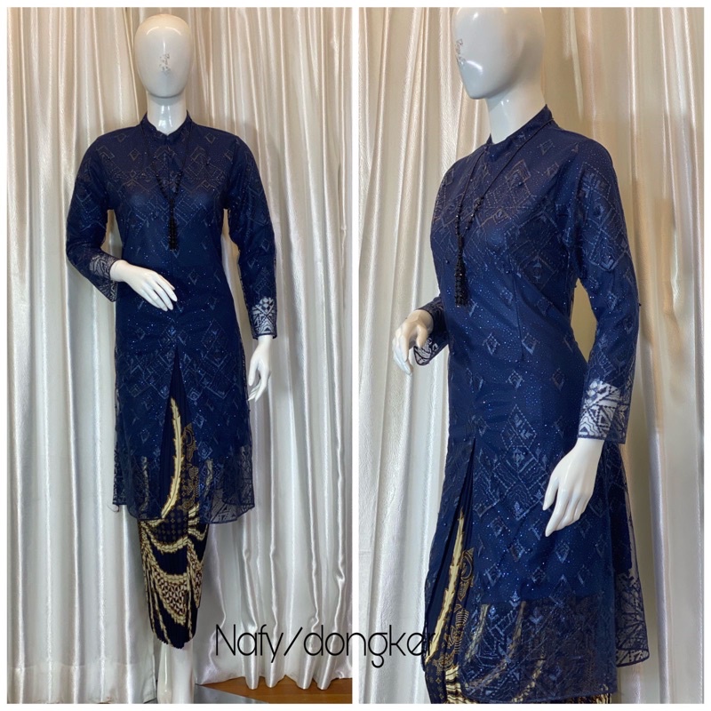 kebaya maudy  payet KEBAYA MODREN SANGHAI TILE/WISUDA/KONDANGAN/SERAGAMAN