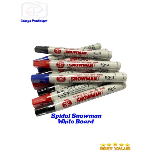 

Spidol Snowman White Board Marker