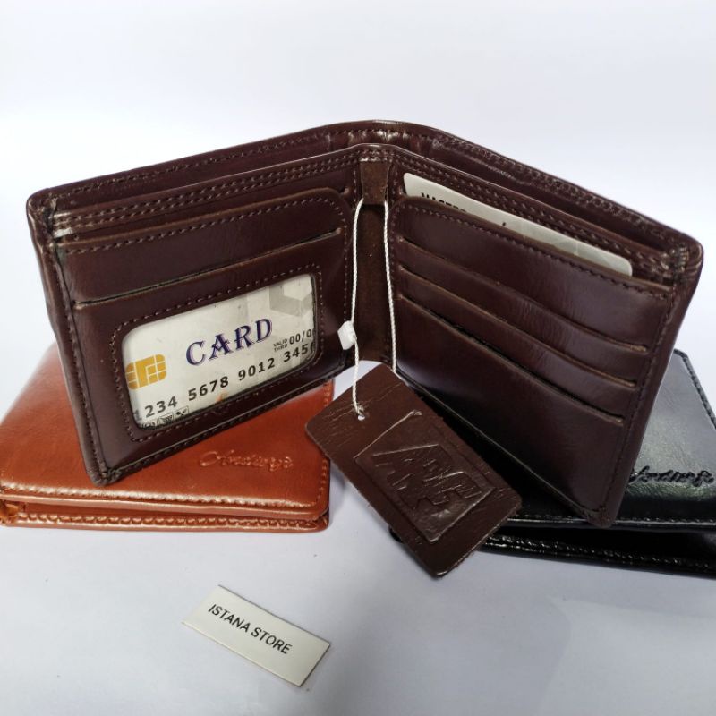 Dompet Pria Tahan Api Dompet kulit Asli Garut termurah dompet kulit lembut embos cod