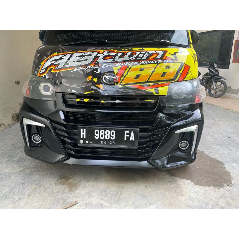 Bemper depan granmax custom Ayla new