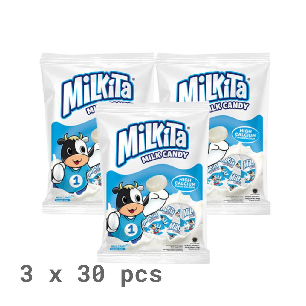 Jual Milkita Permen Susu Renceng Assorted 3 x 30 pcs | Shopee Indonesia