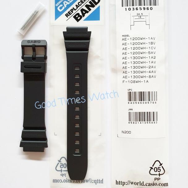 STRAP CASIO AE-1200WH / AE-1300WH / W-216H / F-108WH Casio Original