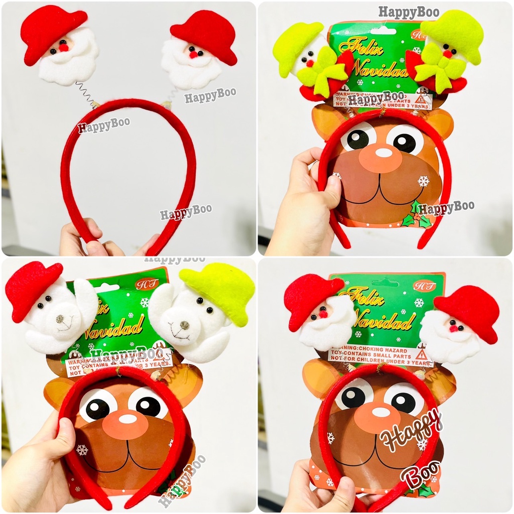 bando tanduk rusa  bando natal bando christmas xmas sinterklass santaclaus santa claus