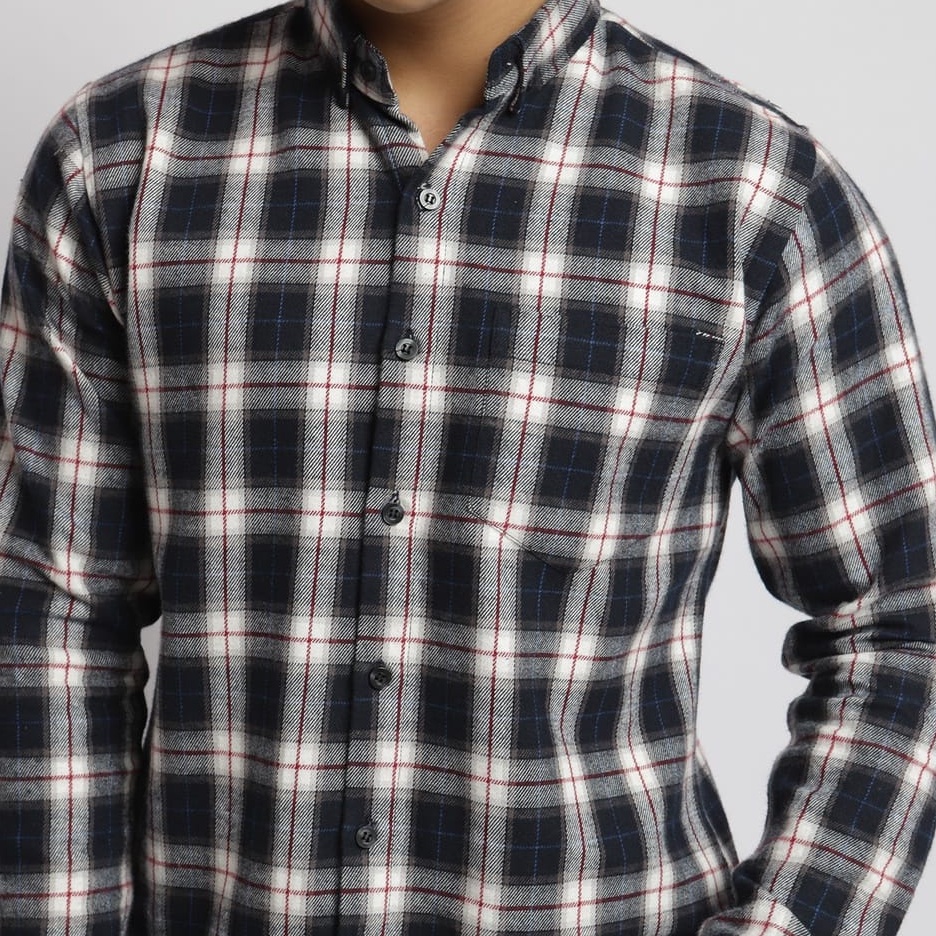Kemeja Flanel Pria Kualitas Premium Lengan Panjang Unisex Exklusif 2022 (Murah) Fashion Pria-FPS15