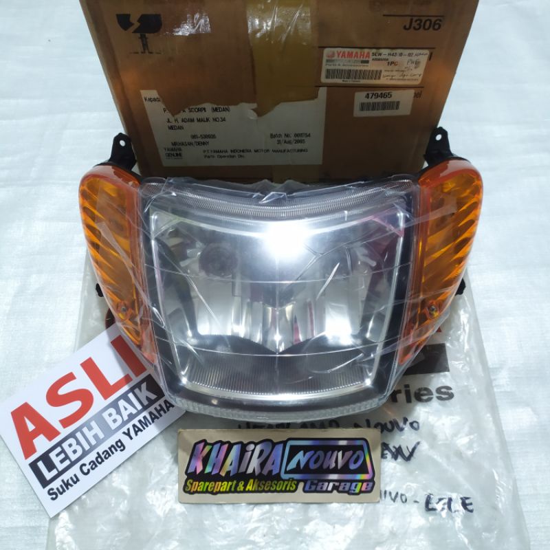 Reflektor depan nouvo lele original headlamp depan nouvo lele original