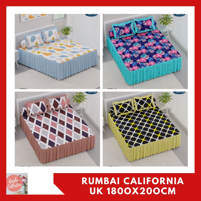 RCSprei Rumbai California 180x200 Aquatic Zenia Boomerang Amara