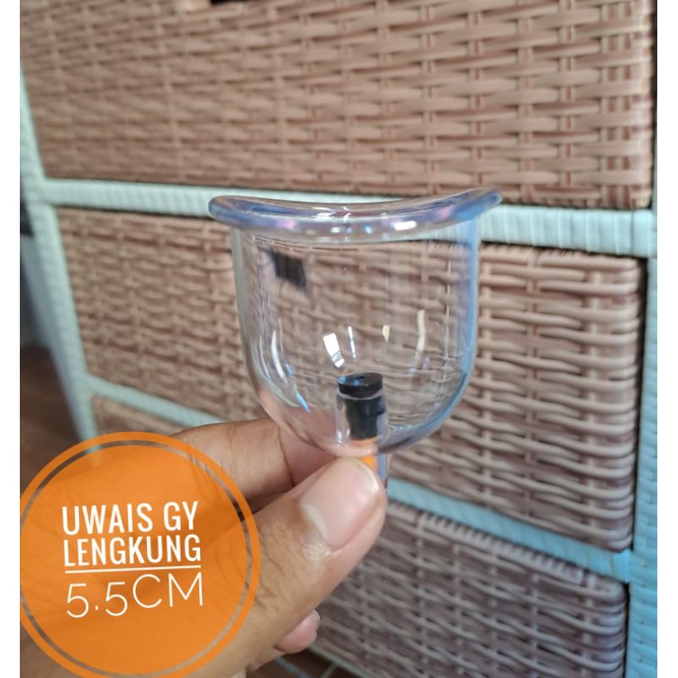 kop bekam lengkung satuan ( 5.5 cm)