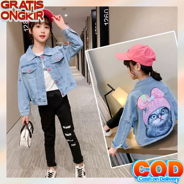 Jaket Jins Anak Import Jeket Lepis Levis Korean Style Jacket Levis Anak Jaket Anak Cewek Jacket Jins