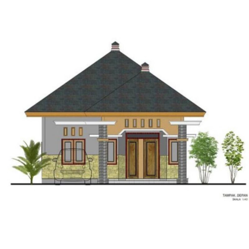 

Tampak Rumah