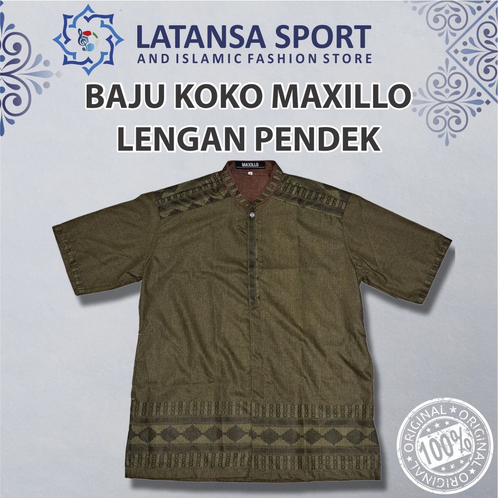 BAJU KOKO MAXILLO LENGAN PENDEK
