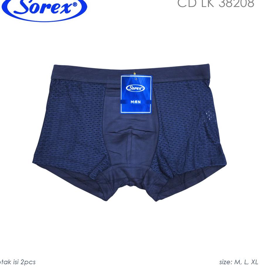 Sale Isi 2 Pcs - Sorex Man Cd Boxer Pria Dewasa 38208