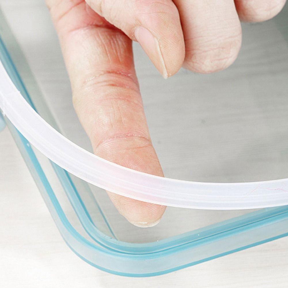 Preva Lunch Box Microwavable Rectangle Grid Untuk Pelajar Pekerja Kantor Wadah Makanan