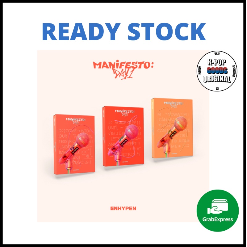 [READY STOCK] ENHYPEN MANIFESTO DAY 1 ALBUM