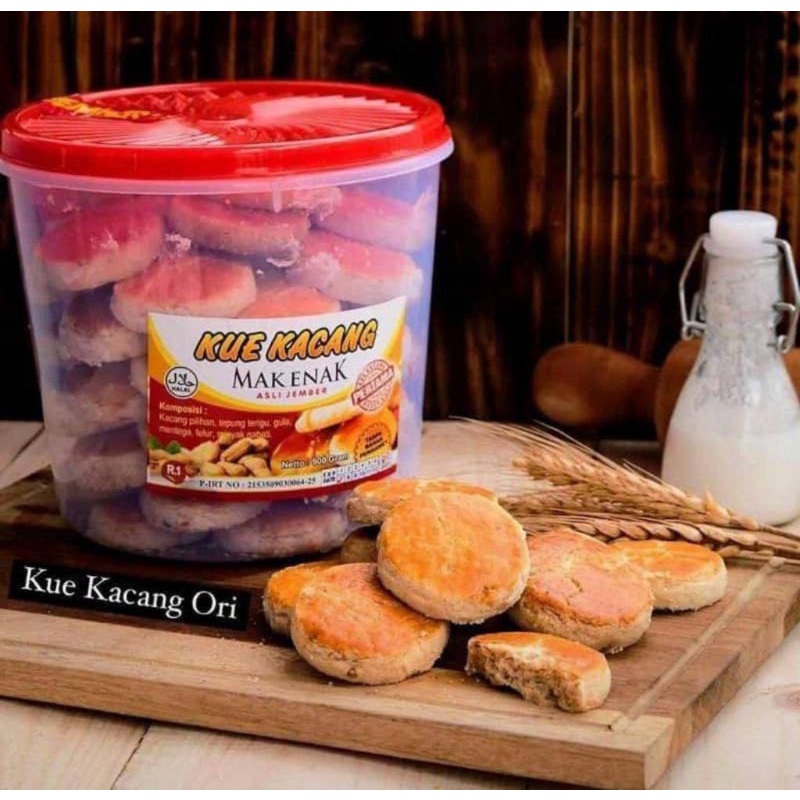 Jual Kue Kacang Mak Enak Asli Jember Original Free Bubble Shopee