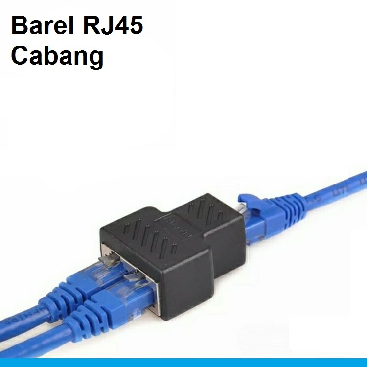 Barel / Konektor Lan Rj45 8pin Cat6 Cabang